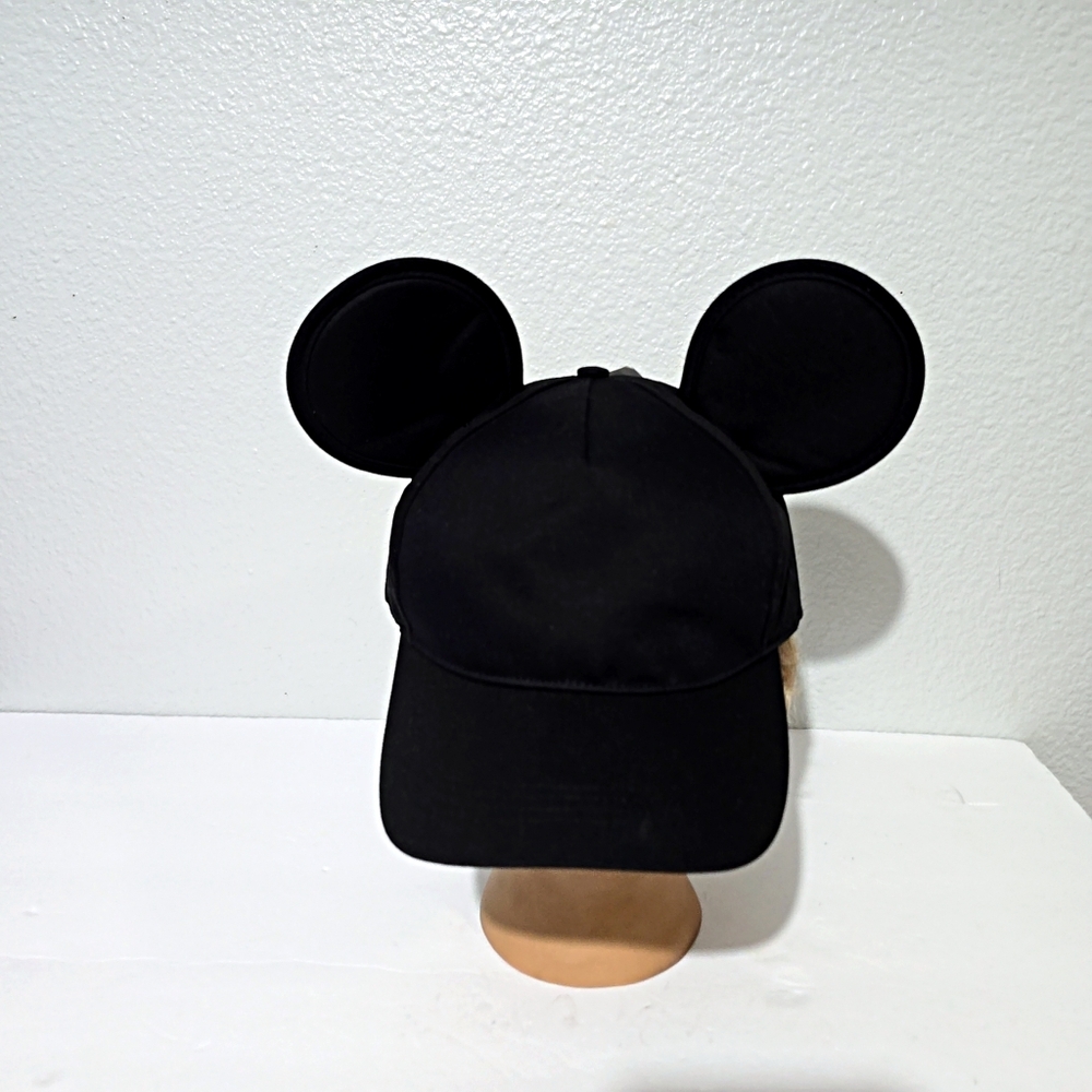 Disney Black Cap with Red Embroidery New